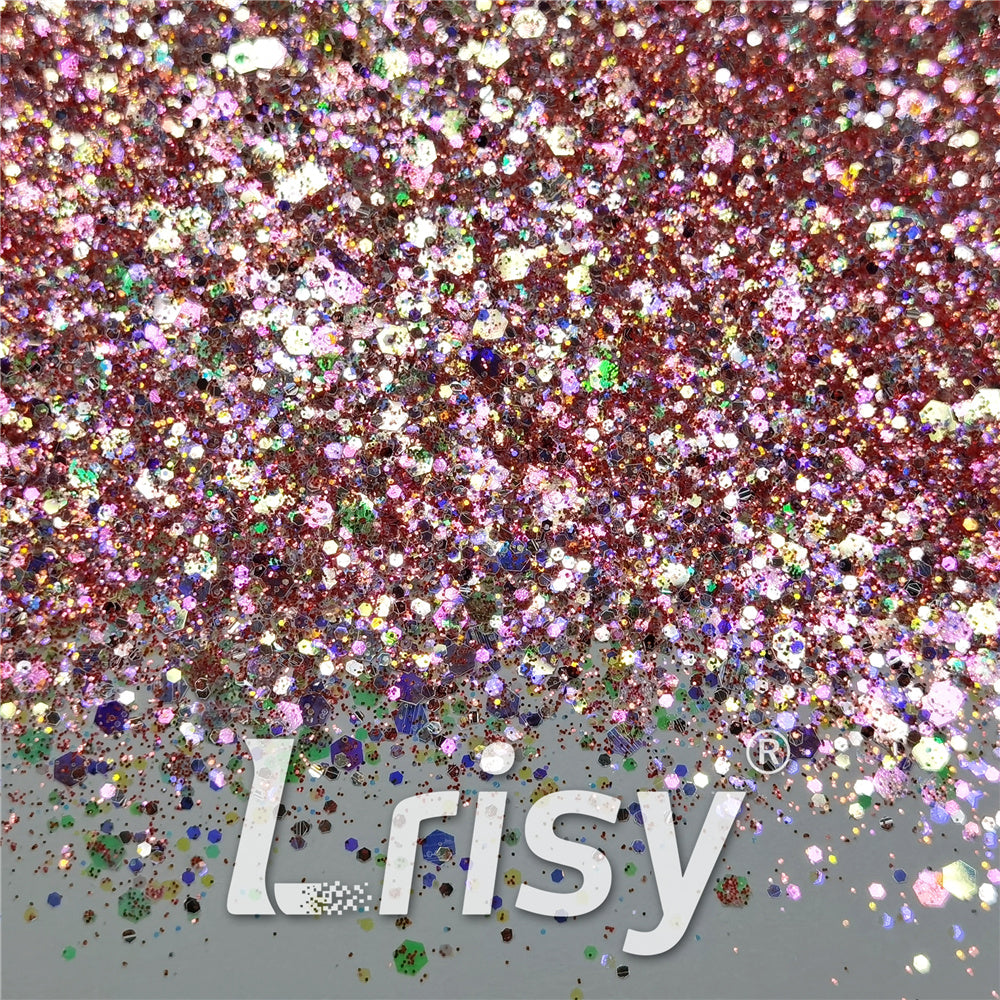 Custom Mixed Iridescent Glitter YL11 (By Chris.e KC)
