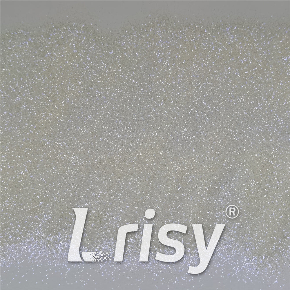 0.3mm Light Yellow and White Iridescent Glitter C014