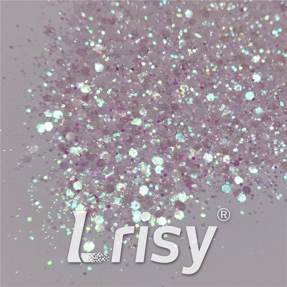 General Mixed High Brightness Iridescent Dream Pink Glitter FC-FC322