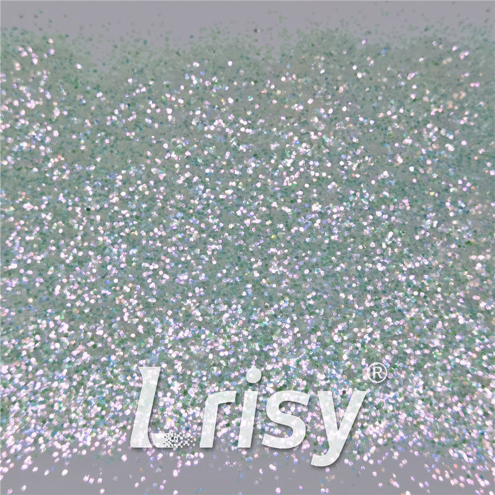 1mm High Brightness Iridescent Green Chunky Glitter FC325