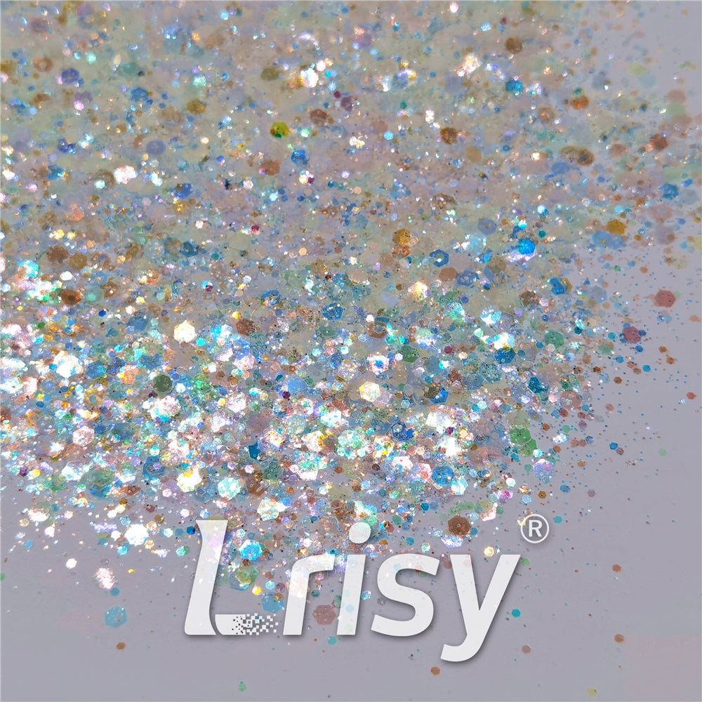 Custom Mixed High Brightness Iridescent Glitter TE322 (By Chris.e KC)