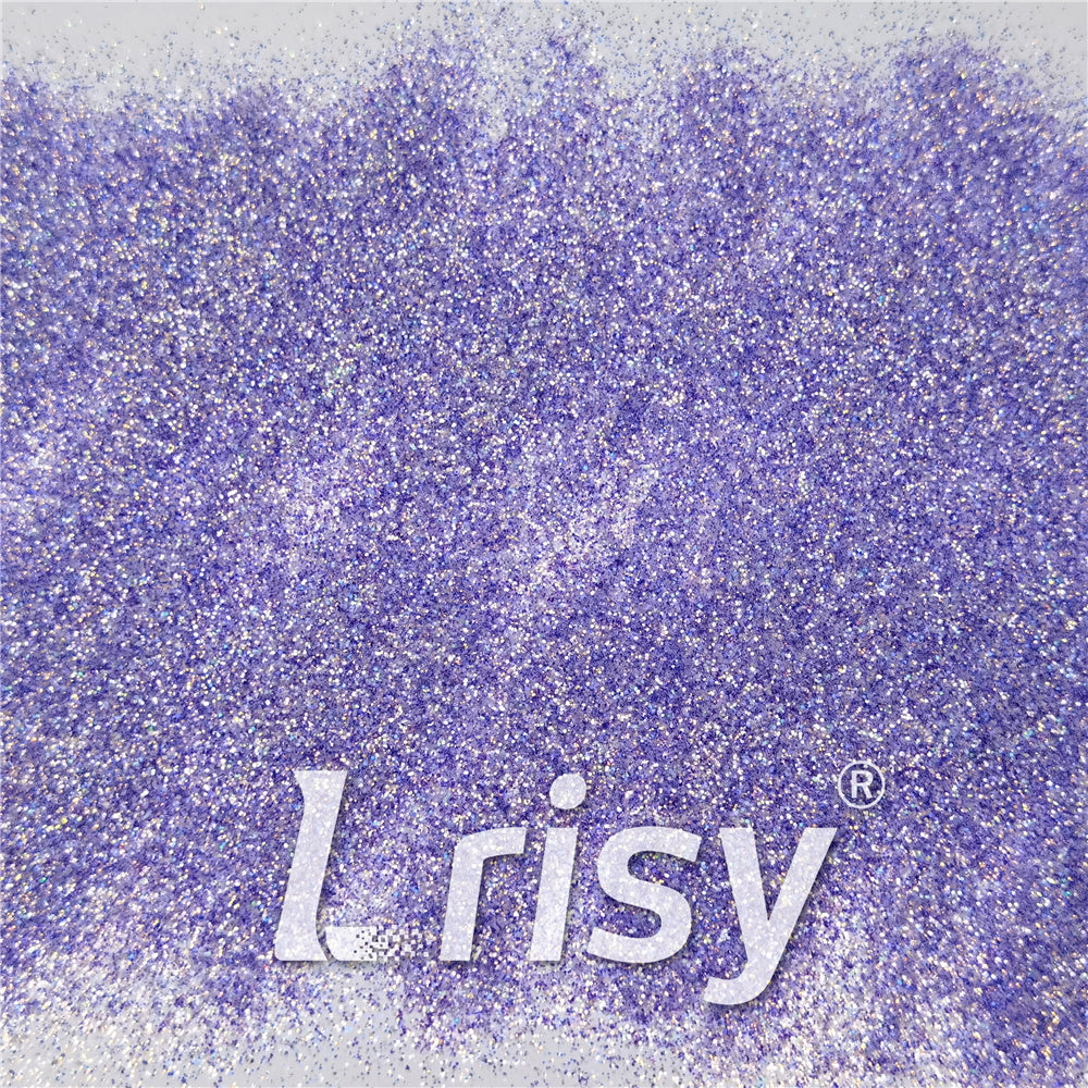 0.2/0.4mm Holographic and Fluorescent Purple Mixed High Brightness Glitter HL07