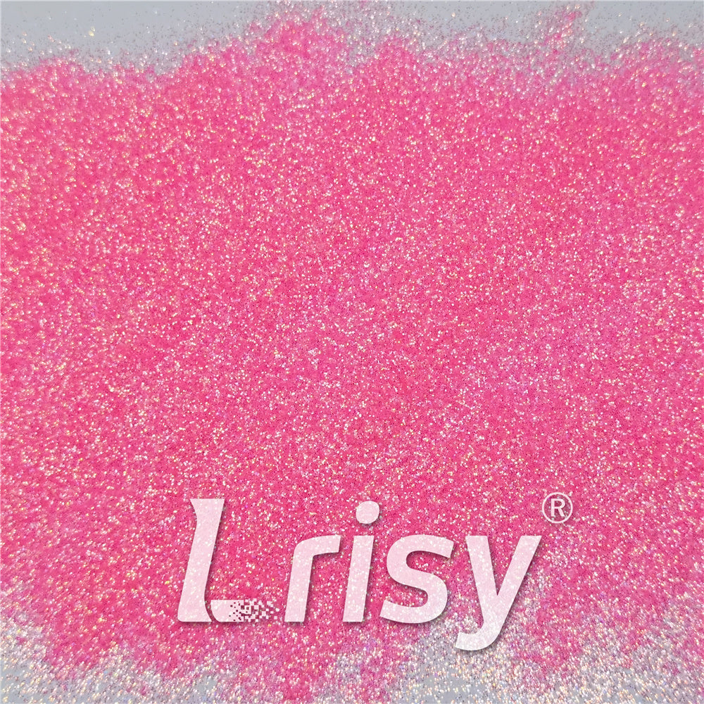 0.2/0.4mm Holographic and Fluorescent Pink Mixed High Brightness Glitter HL09