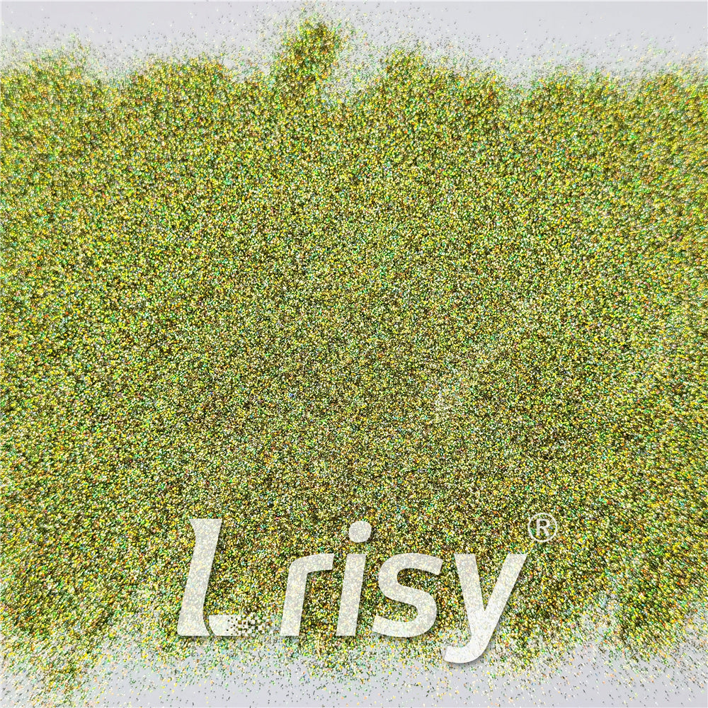 0.2mm Professional Cosmetic Glitter For Lip Gloss, Lipstick Holographic Green FCHL601