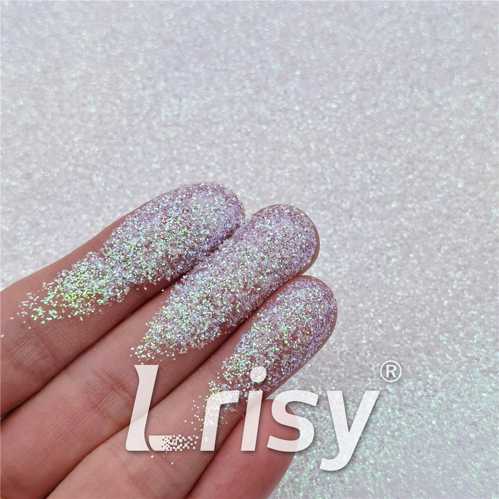 0.3mm Dream Pink and White High Brightness Iridescent Glitter FC322