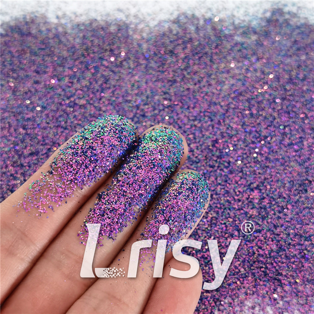 0.4mm Iridescent Phantom Purple Color Shift Glitter C-BSL010
