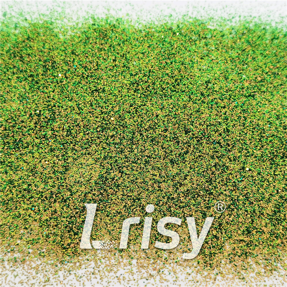 0.4mm Iridescent Phantom Olive Green Color Shift Glitter C-BSL004