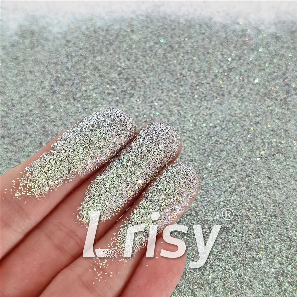 0.4mm Iridescent Phantom Silver Color Shift Glitter C-BSL001