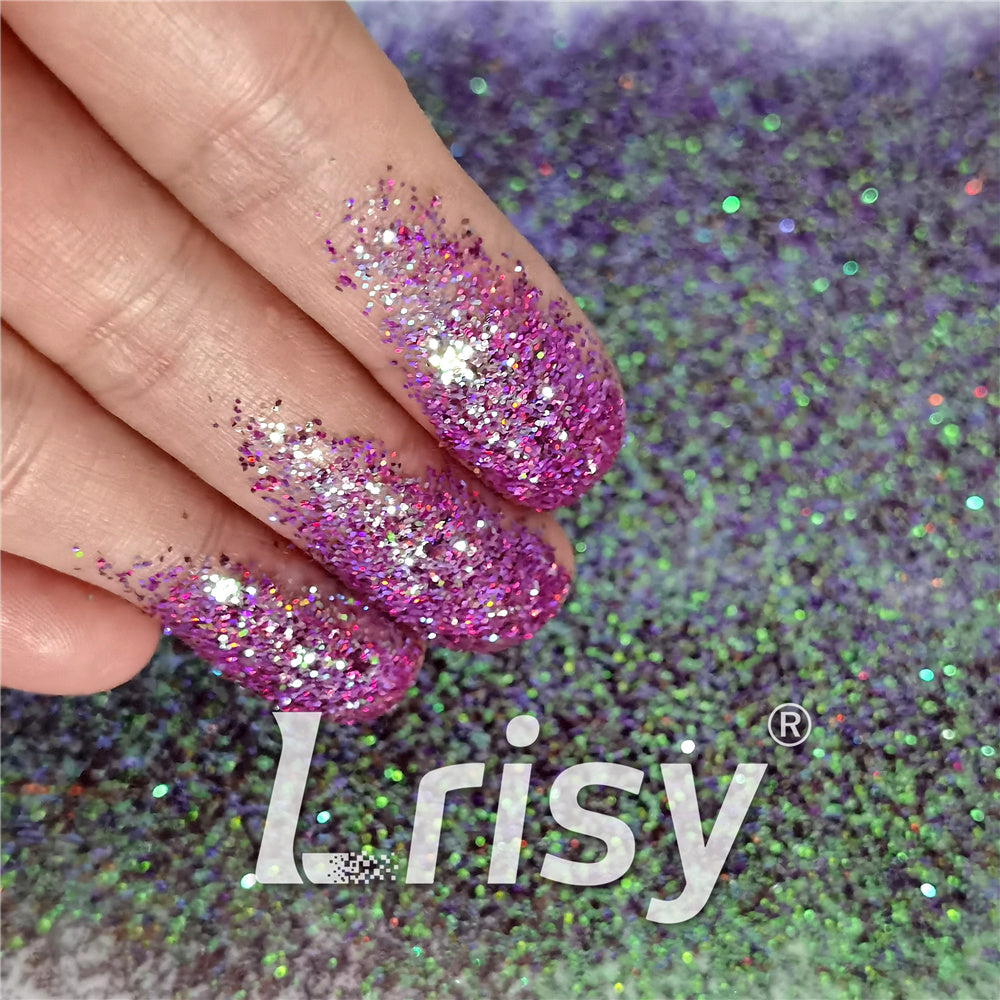 0.4mm Iridescent Phantom Purple Color Shift Glitter C-BSL009