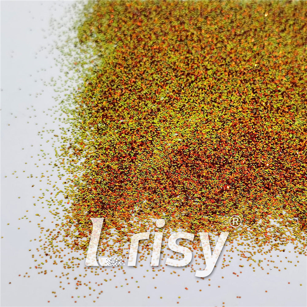 0.4mm Iridescent Phantom Red Gold Color Shift Glitter C-BSL002