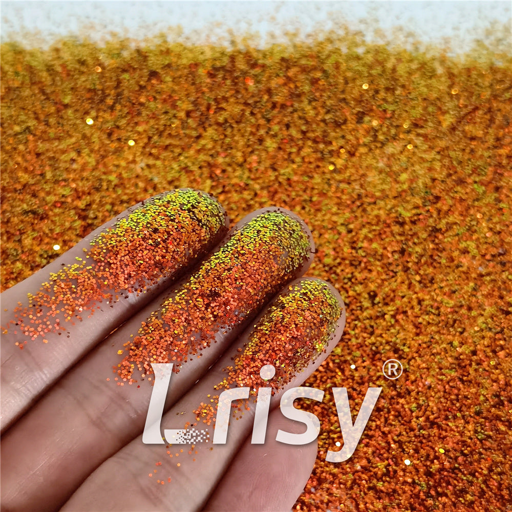 0.4mm Iridescent Phantom Red Gold Color Shift Glitter C-BSL002