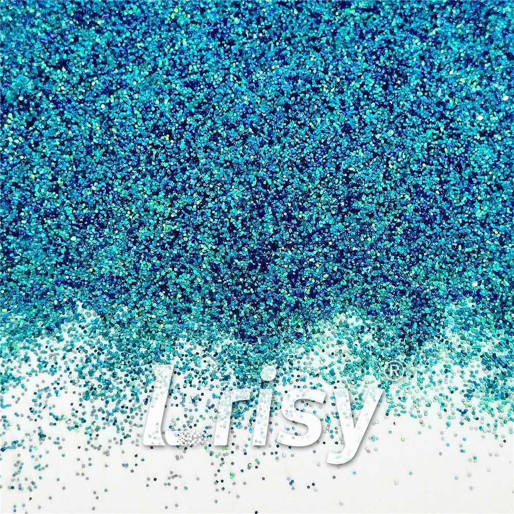 0.4mm Iridescent Phantom Blue Color Shift Glitter C-BSL007
