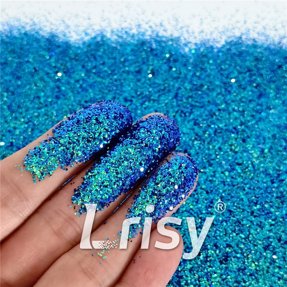 0.4mm Iridescent Phantom Blue Color Shift Glitter C-BSL007