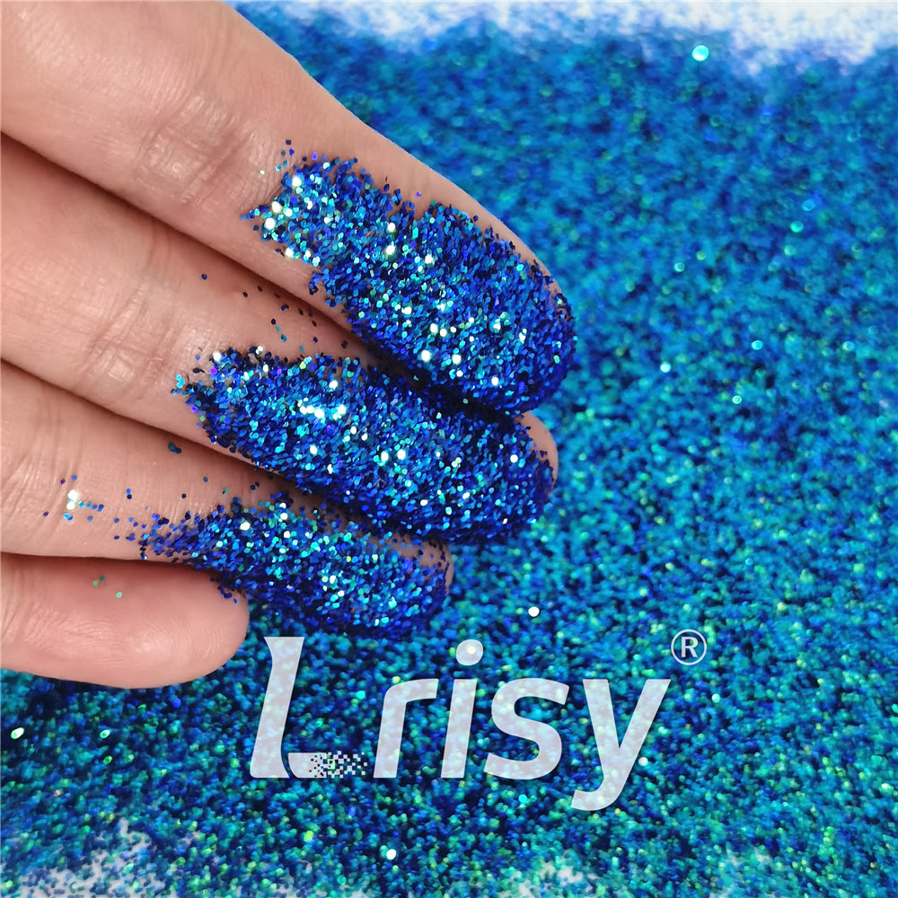 0.4mm Iridescent Phantom Blue Color Shift Glitter C-BSL007