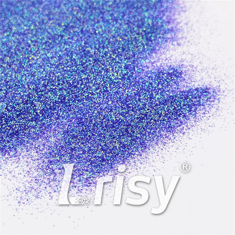 0.3mm Fluorescent Purple High Brightness Iridescent Glitter FC336