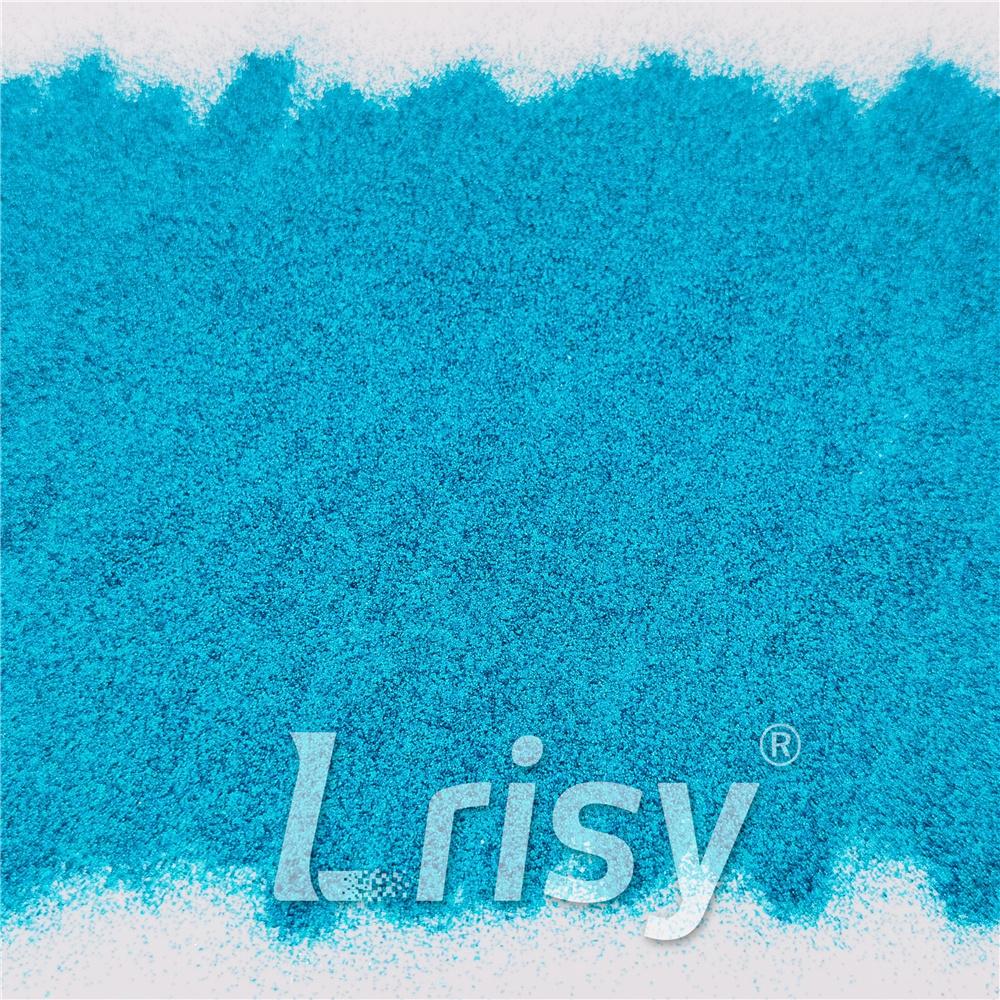 0.2mm Solvent Resistance Holographic Sky Blue Glitter For Nail Polish LS0700