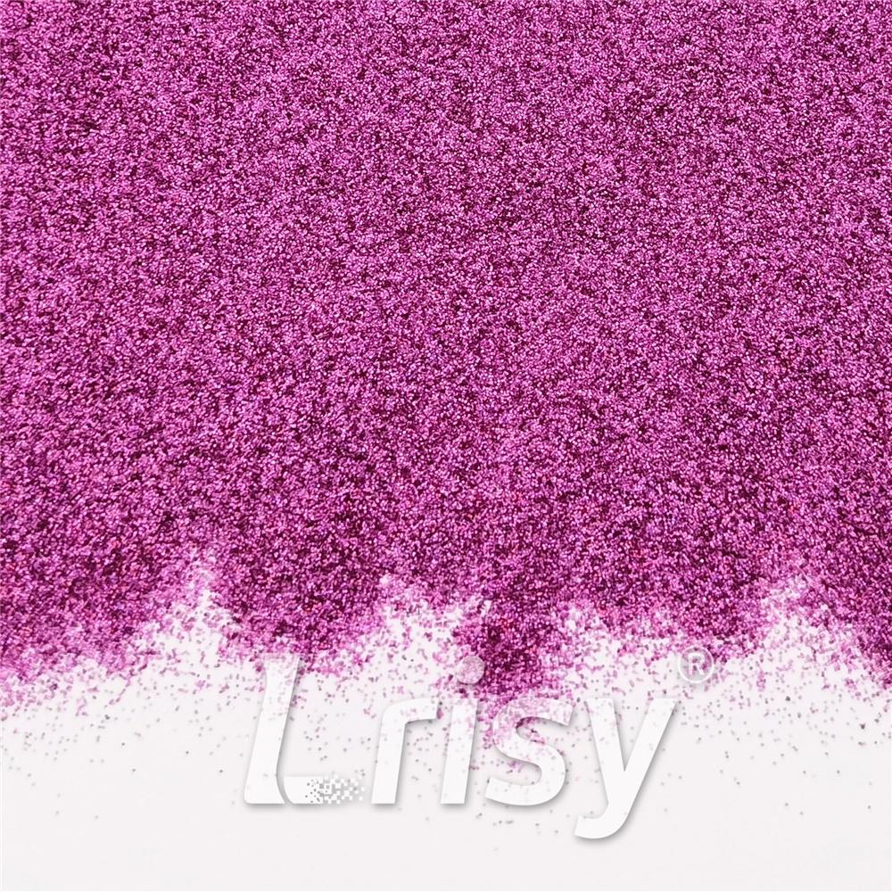 0.2mm Solvent Resistance Holographic Pink Glitter For Nail Polish LS0901