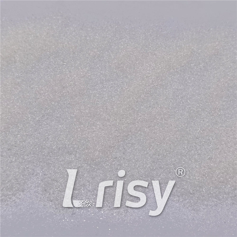 0.4mm Translucent White Glitter LB01100