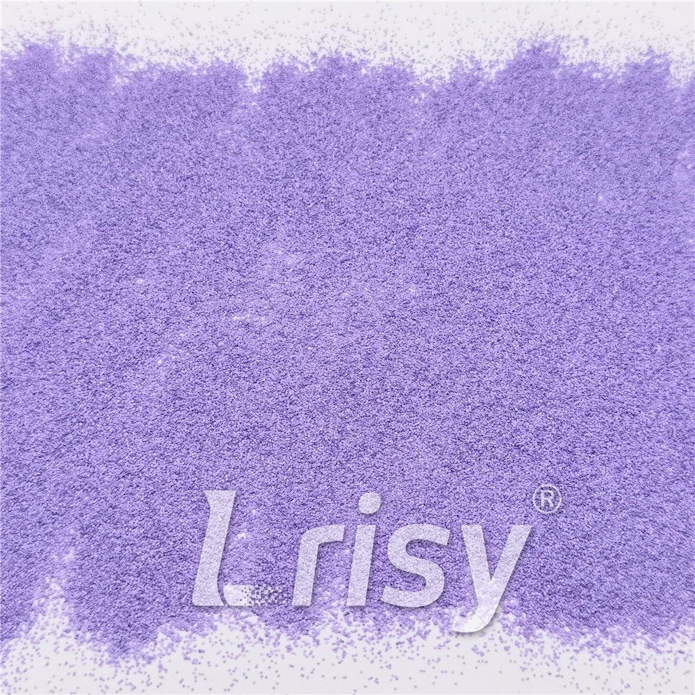 0.4mm Solvent Resistance Macaron Light Purple Matte Glitter FC-SJ025