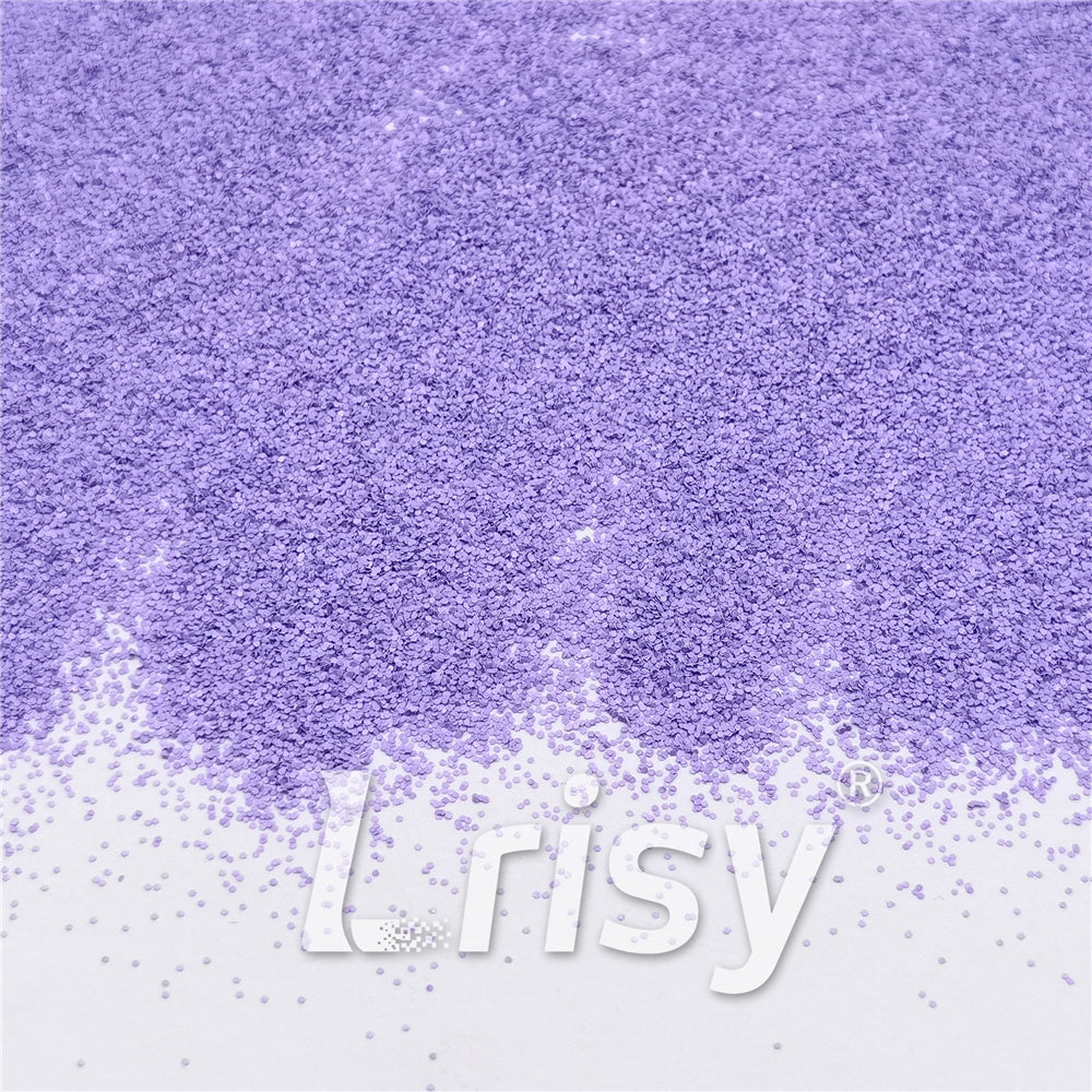 0.4mm Solvent Resistance Macaron Light Purple Matte Glitter FC-SJ025