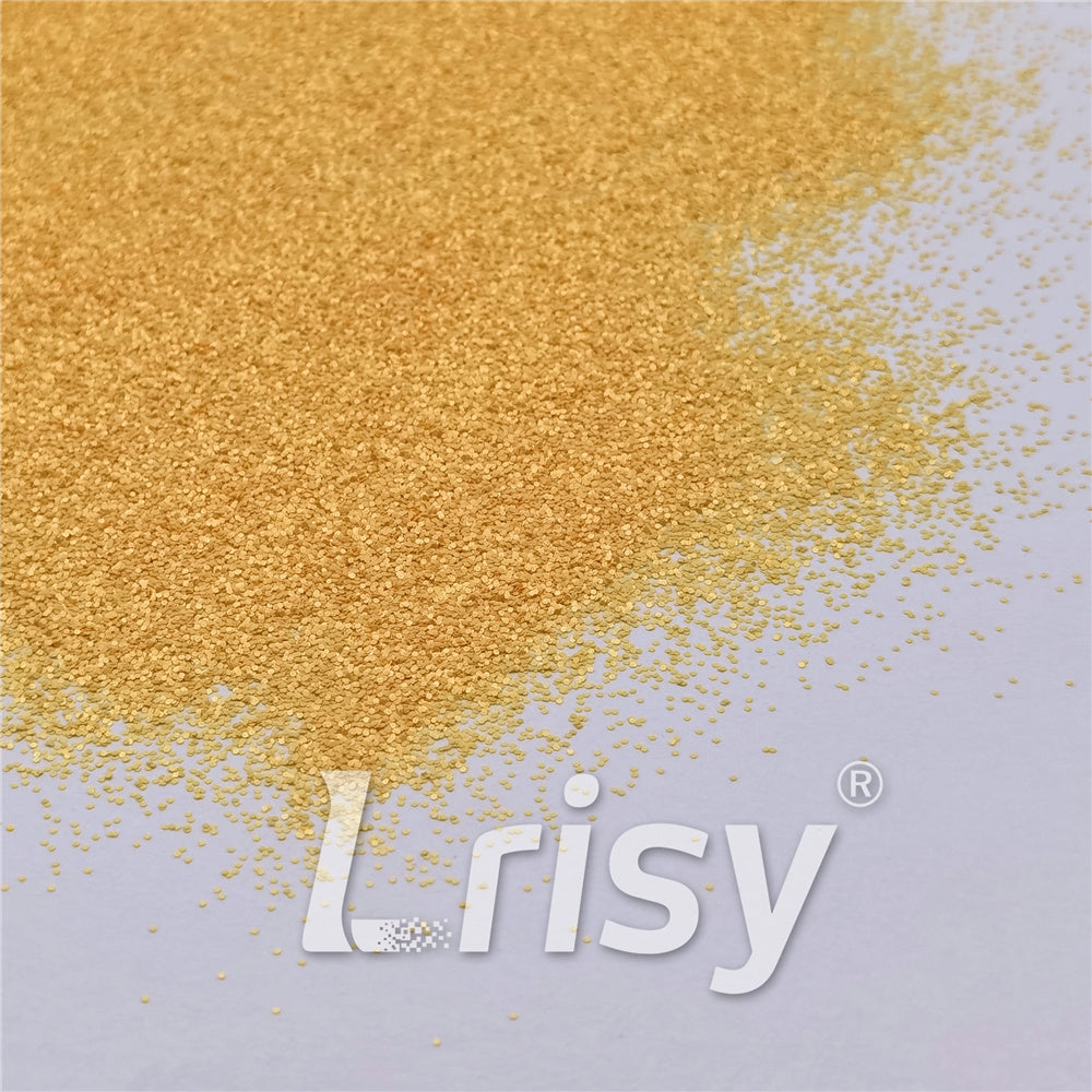 0.4mm Solvent Resistance Macaron Light Yellow Matte Glitter FC-SJ021