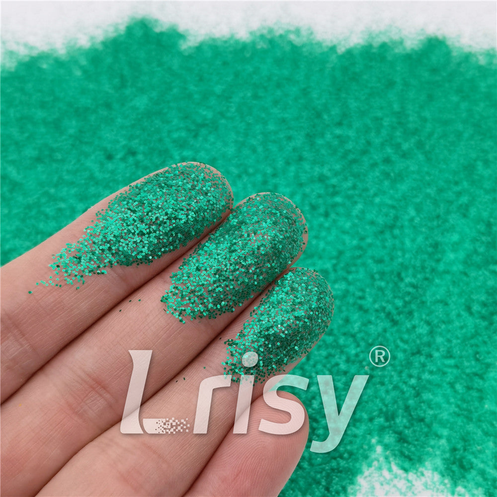 0.4mm Pearl Green Matte Solvent Resistance Glitter FC-GS008