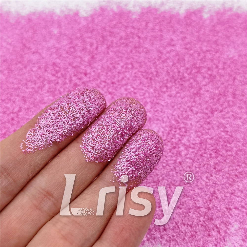0.4mm Pearl Pink Matte Solvent Resistance Glitter FC-GS014