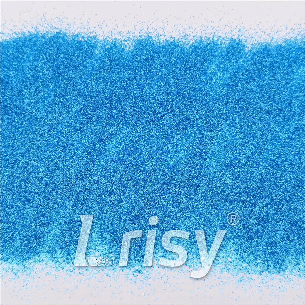 0.4mm Pearl Light Blue Matte Solvent Resistance Glitter FC-GS009