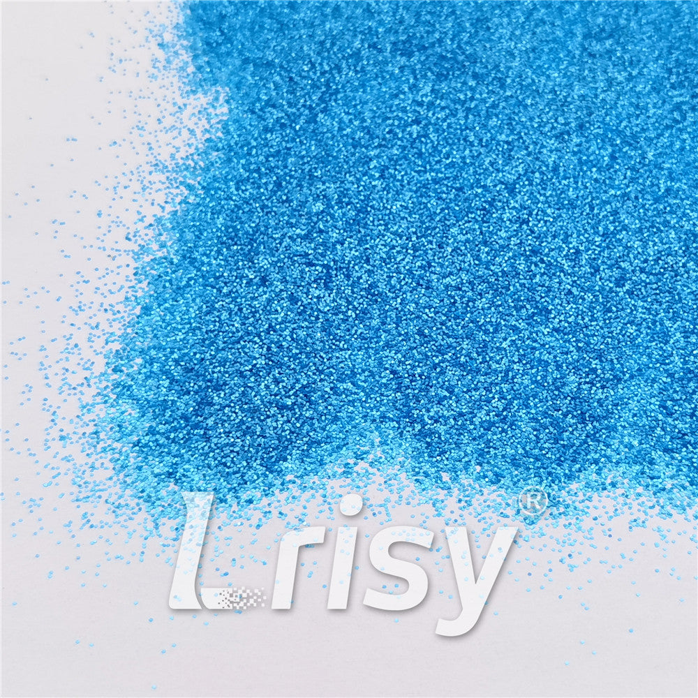 0.4mm Pearl Light Blue Matte Solvent Resistance Glitter FC-GS009