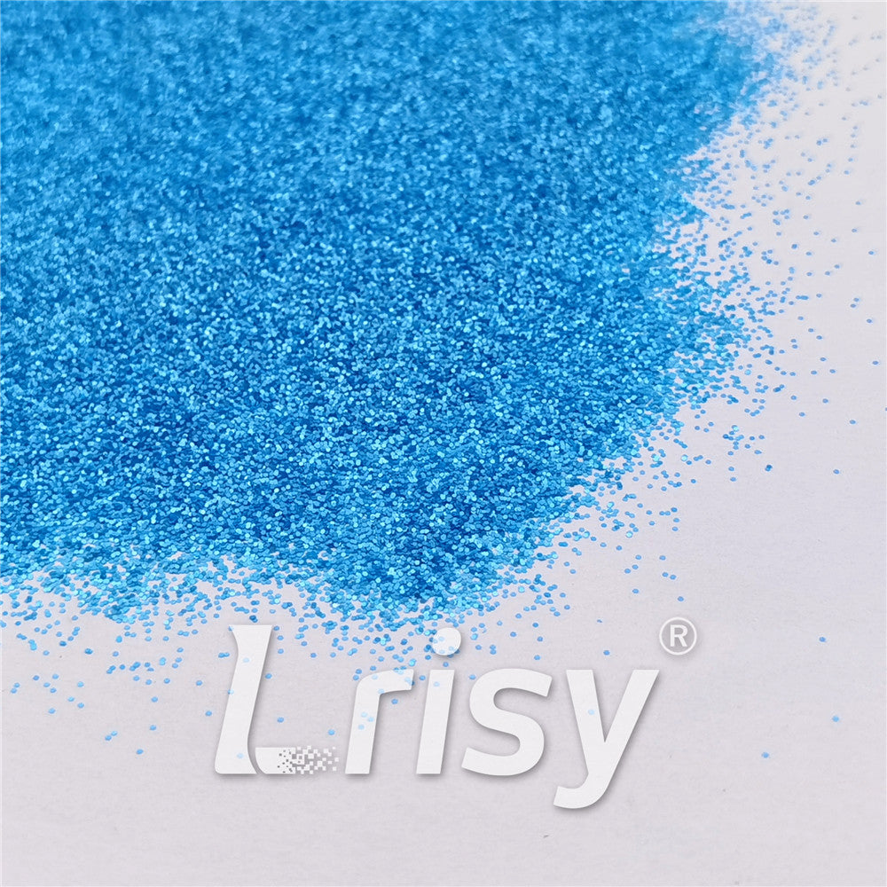0.4mm Pearl Light Blue Matte Solvent Resistance Glitter FC-GS009