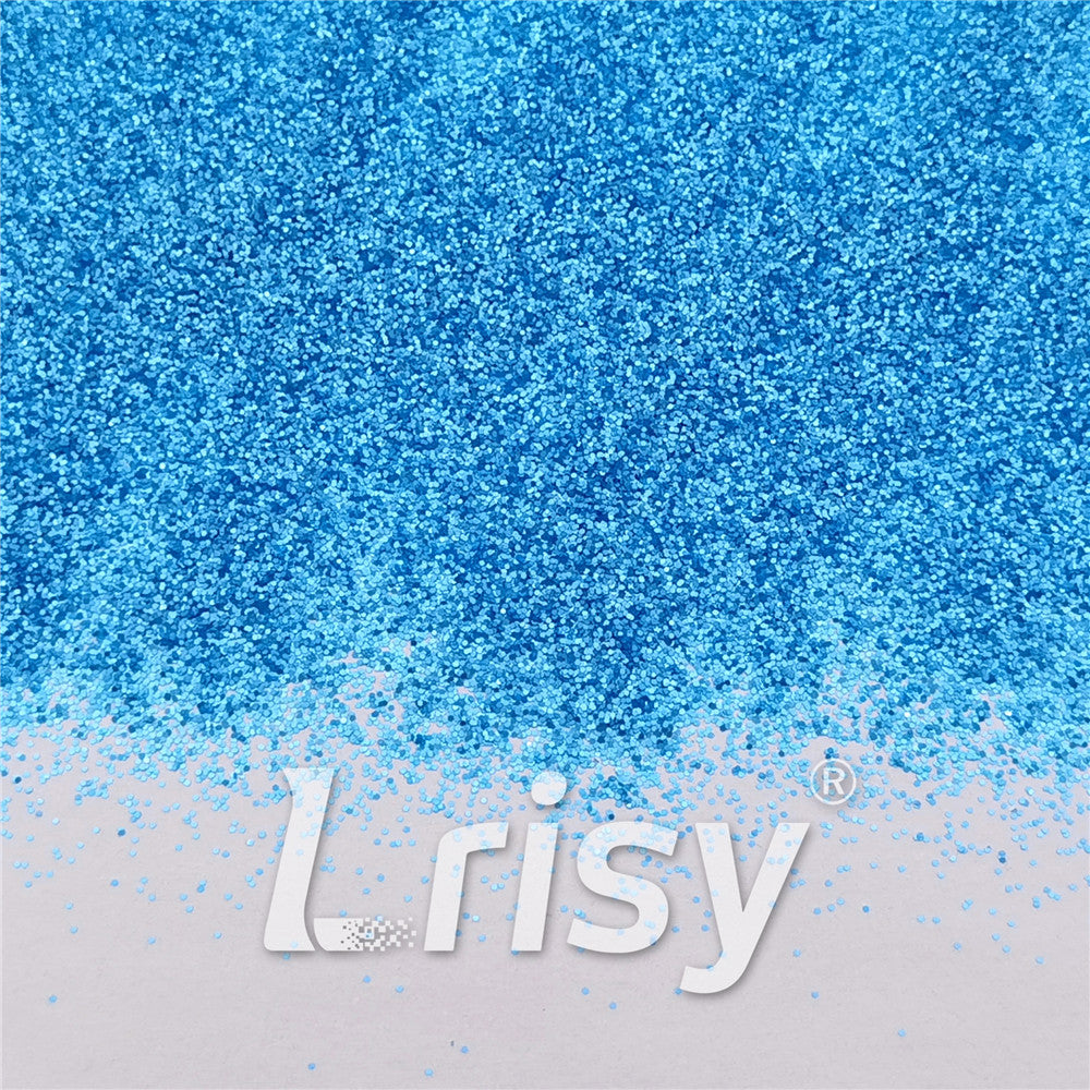 0.4mm Pearl Light Blue Matte Solvent Resistance Glitter FC-GS009