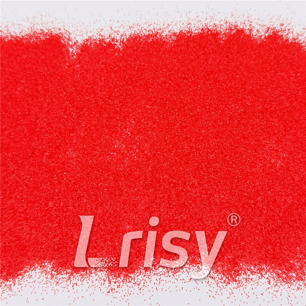0.4mm Pearl Red Matte Solvent Resistance Glitter FC-GS006