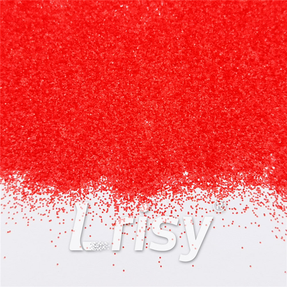 0.4mm Pearl Red Matte Solvent Resistance Glitter FC-GS006
