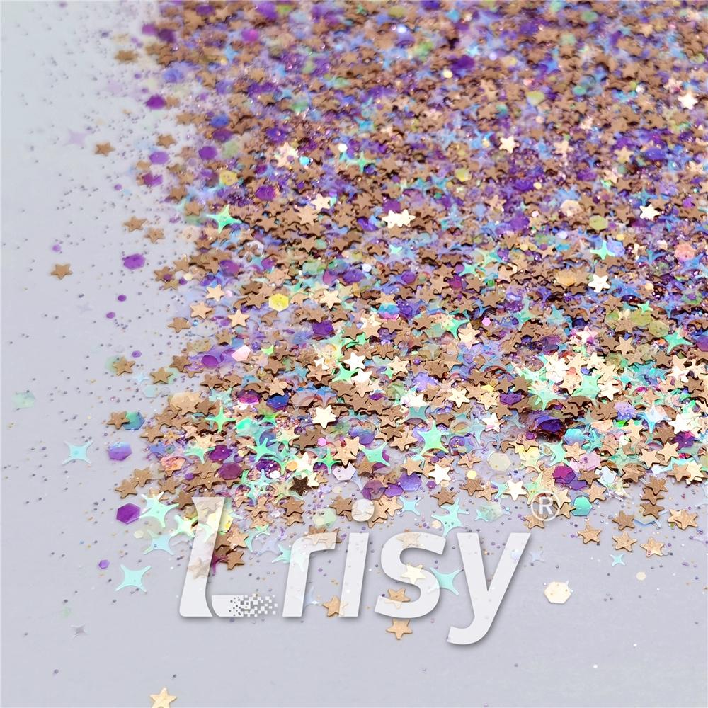 Purples Dreams (By ResinbyDrea) Custom Mixed Glitter WAL202