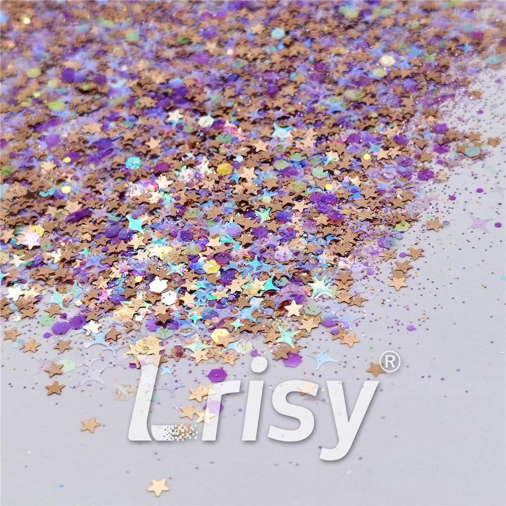 Purples Dreams (By ResinbyDrea) Custom Mixed Glitter WAL202