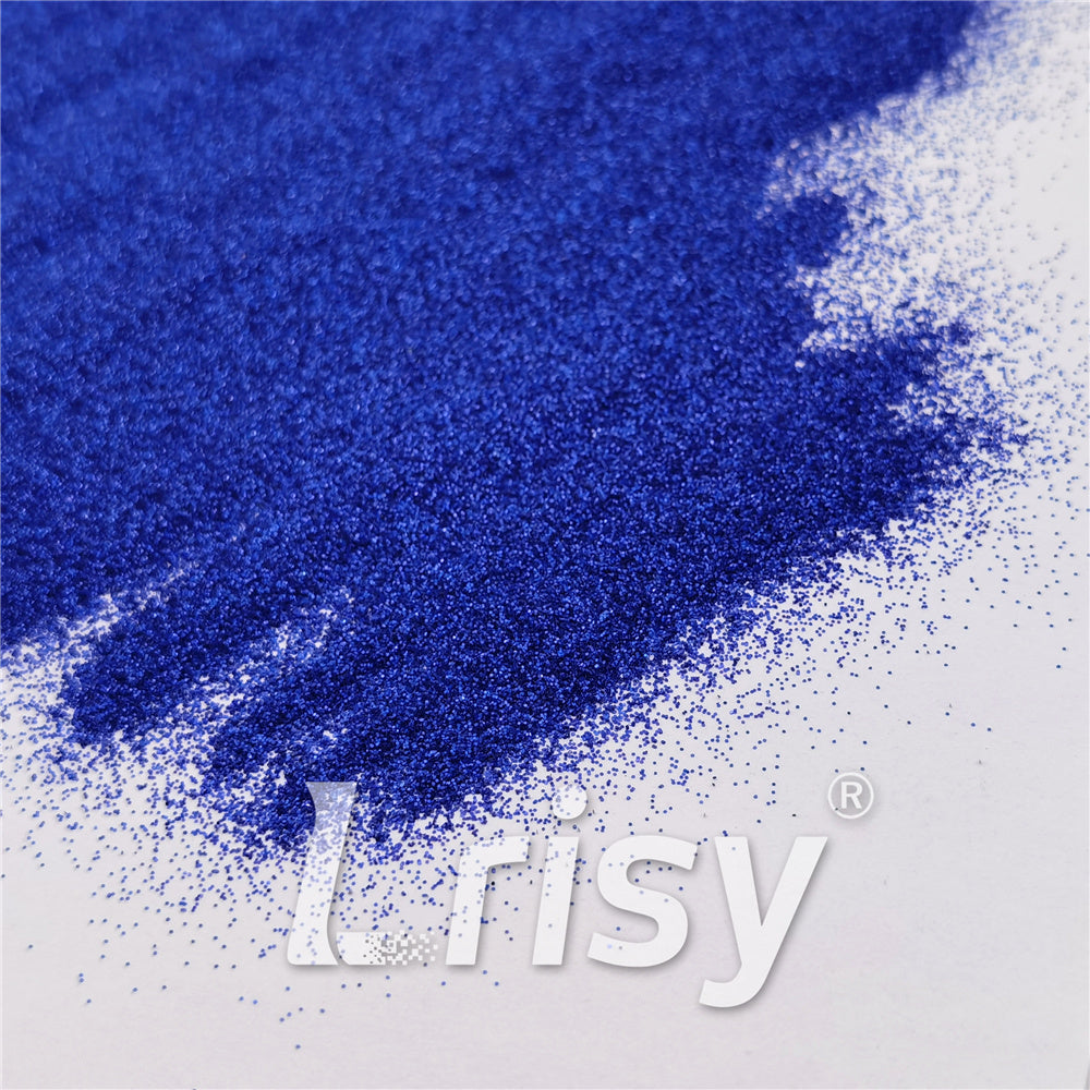 0.2mm Hexagon Shapes Holographic Deep Blue Glitter LB0705