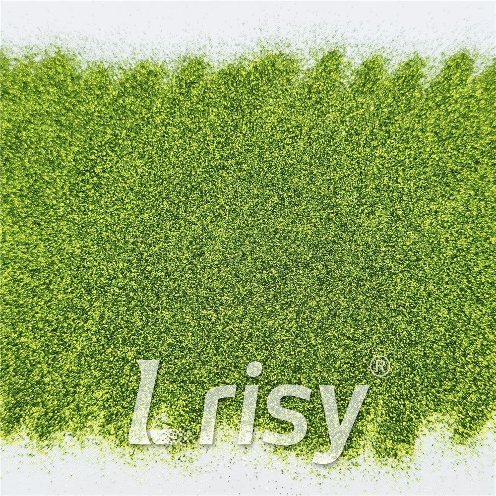 0.3mm Olive Green Fine Glitter Pure Color B0612