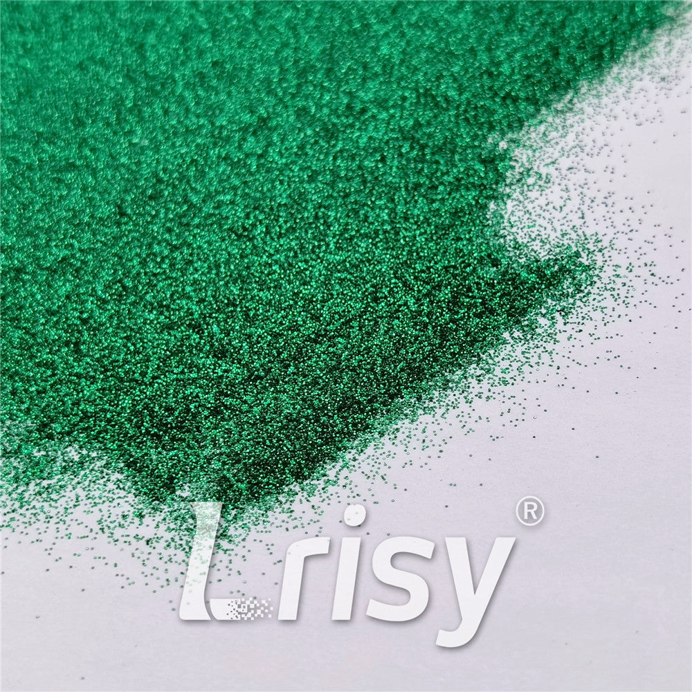 0.3mm Forest Green Fine Glitter Pure Color B0610