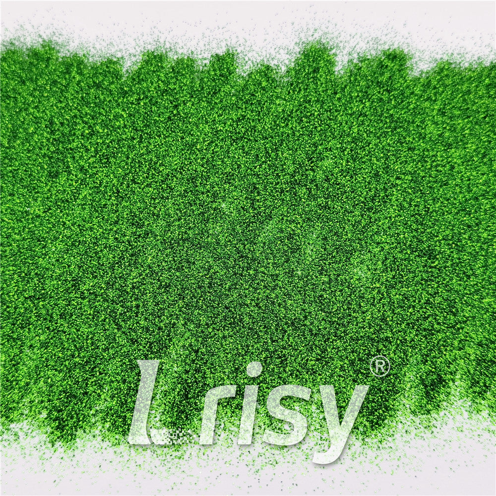 0.3mm Crystal Green Fine Glitter Pure Color B0609A