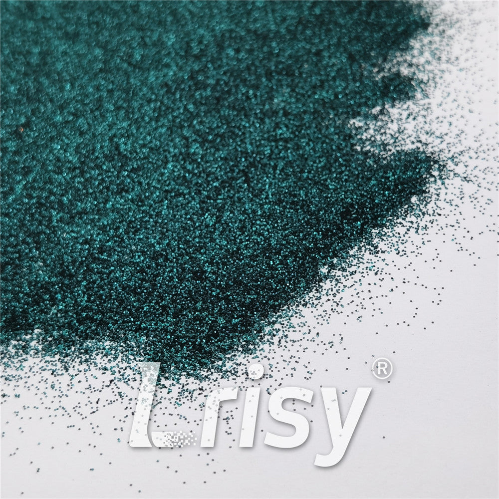 0.3mm Deep Green Fine Glitter Pure Color B0622