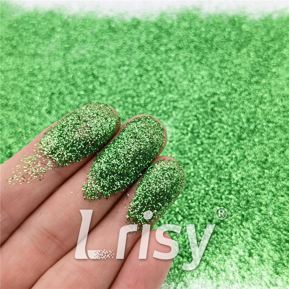 0.3mm Emerald Green Fine Glitter Pure Color B0613