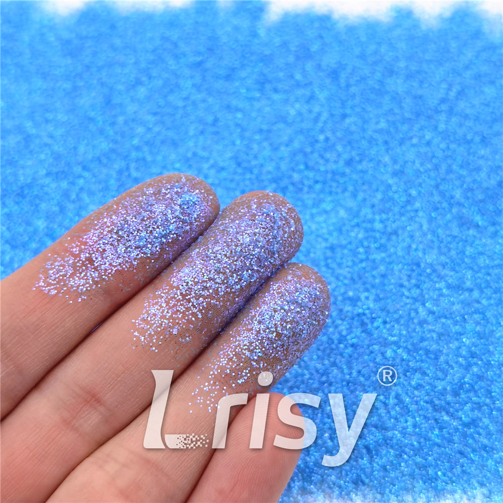 0.3mm Sky Blue High Brightness Iridescent Glitter FC347