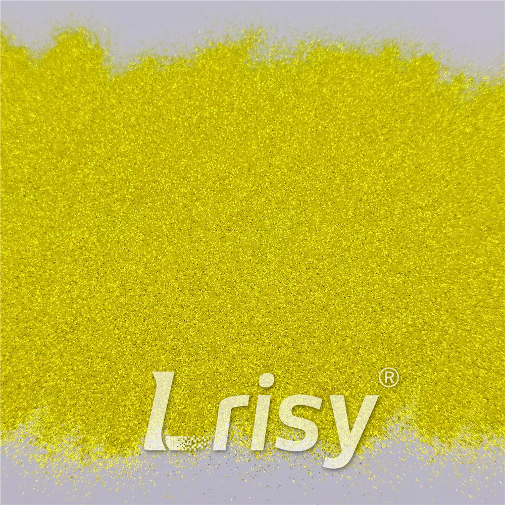 0.3mm Lemon Yellow High Brightness Iridescent Glitter FC332