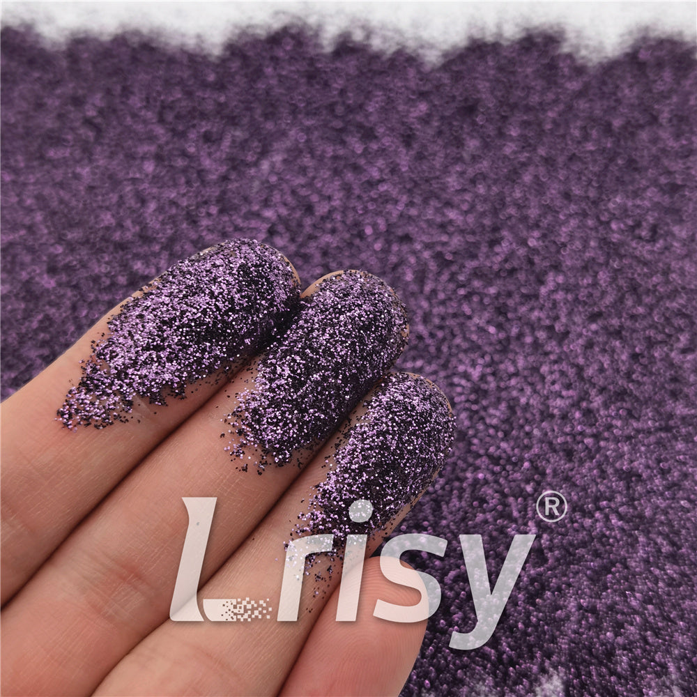 0.2mm Professional Cosmetic Glitter For Lip Gloss, Lipstick Deep Purple FCH801E