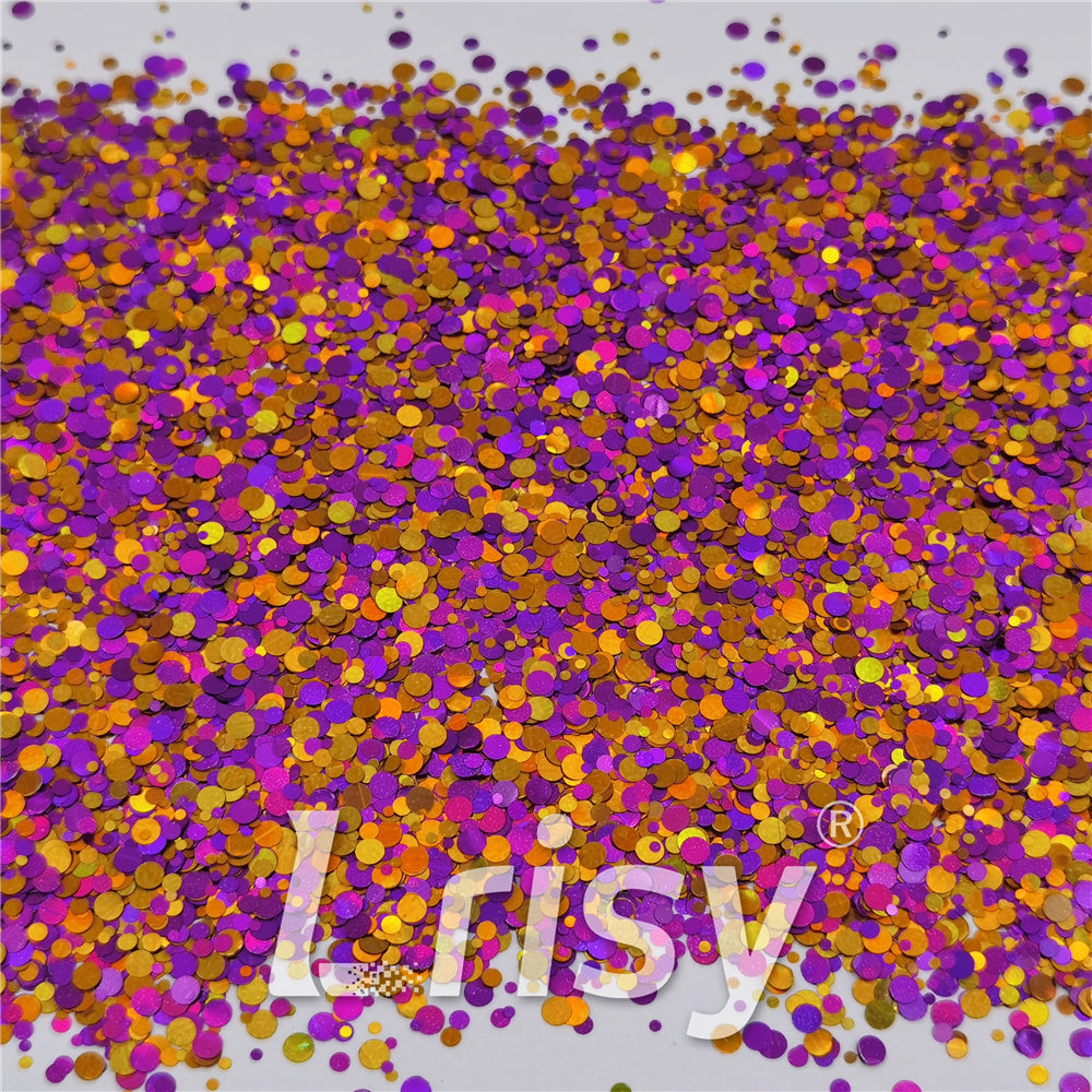 1/2/3MM Round Shaped Custom Mixed Glitter MIXR-02