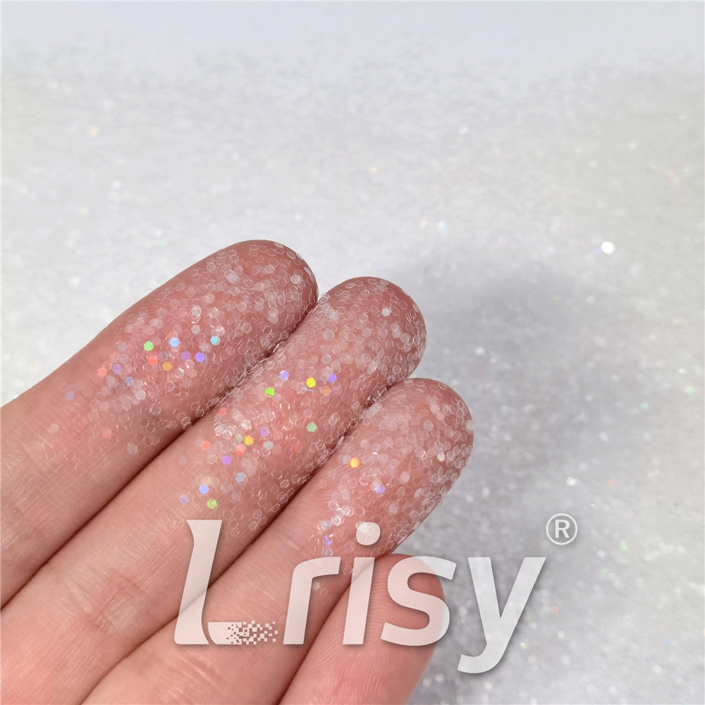 1mm Rainbow Translucent Holographic Chunky Glitter LB01100