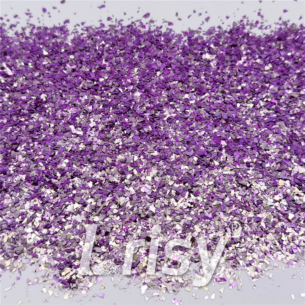 Iridescent Phantom Purple Color Shift Glitter Flakes C-BSL7824 2X2