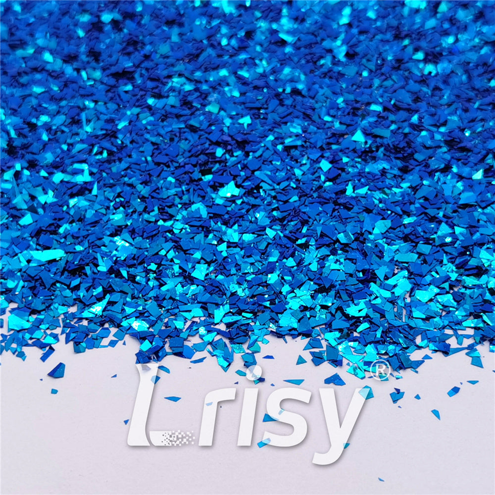 Iridescent Phantom Sea Blue Color Shift Glitter Flakes C-BSL7840 2X2