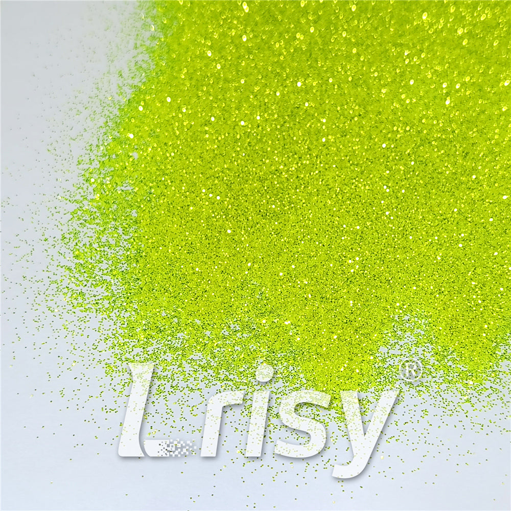 0.3mm Light Green High Brightness Glaze Glitter XC-YC012A
