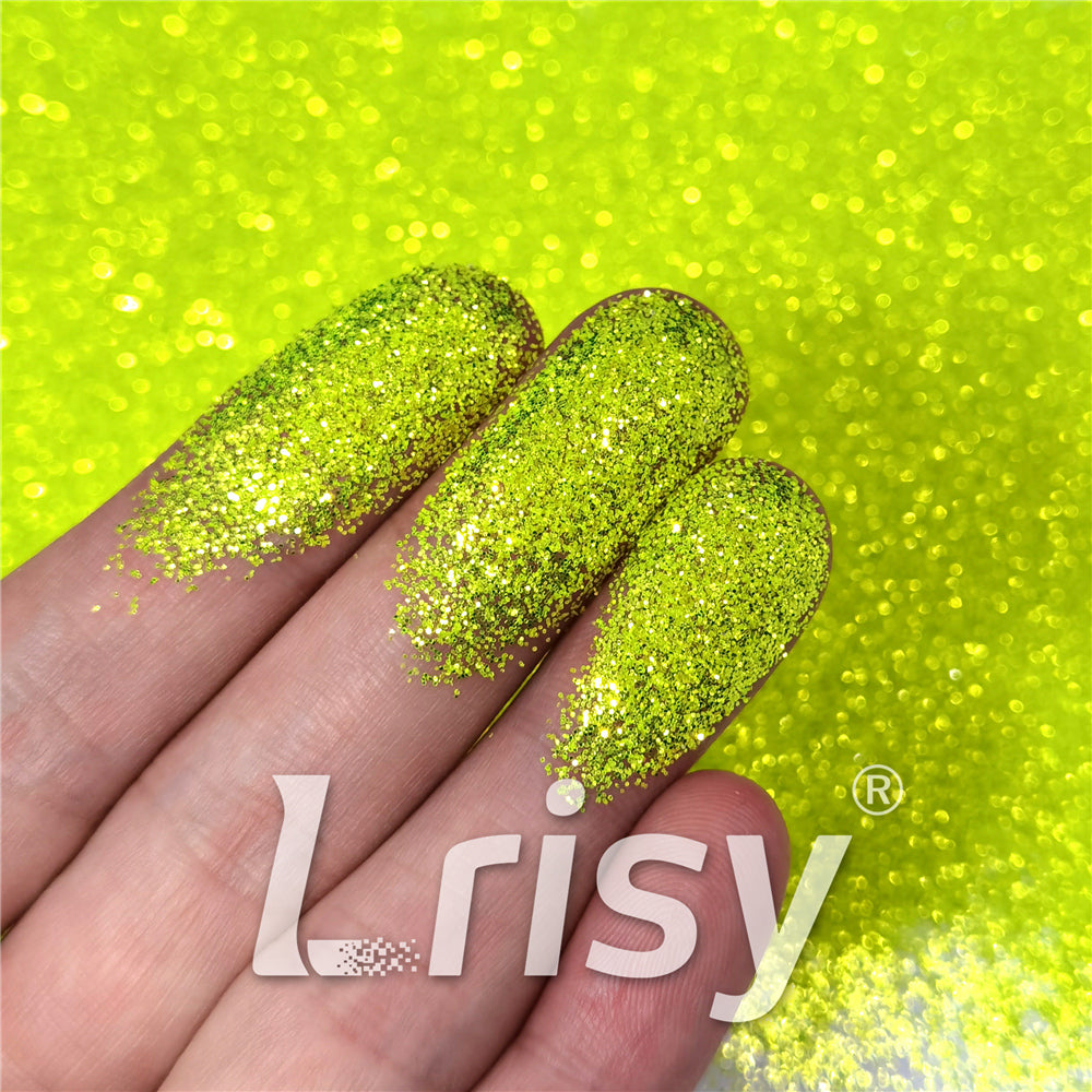 0.3mm Light Green High Brightness Glaze Glitter XC-YC012A